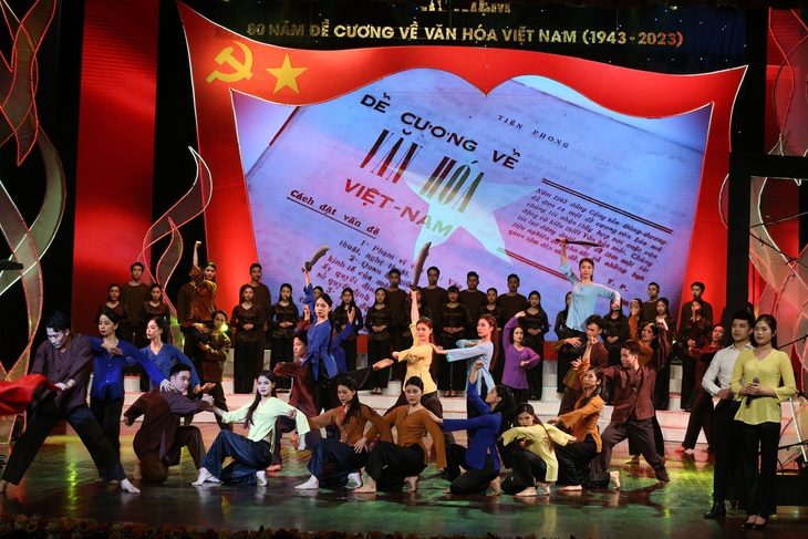 Kỷ niệm 80 năm ra đời Đề cương về văn hóa Việt Nam vào bình chọn sự kiện văn hóa tiêu biểu năm 2023 - Ảnh: BTC